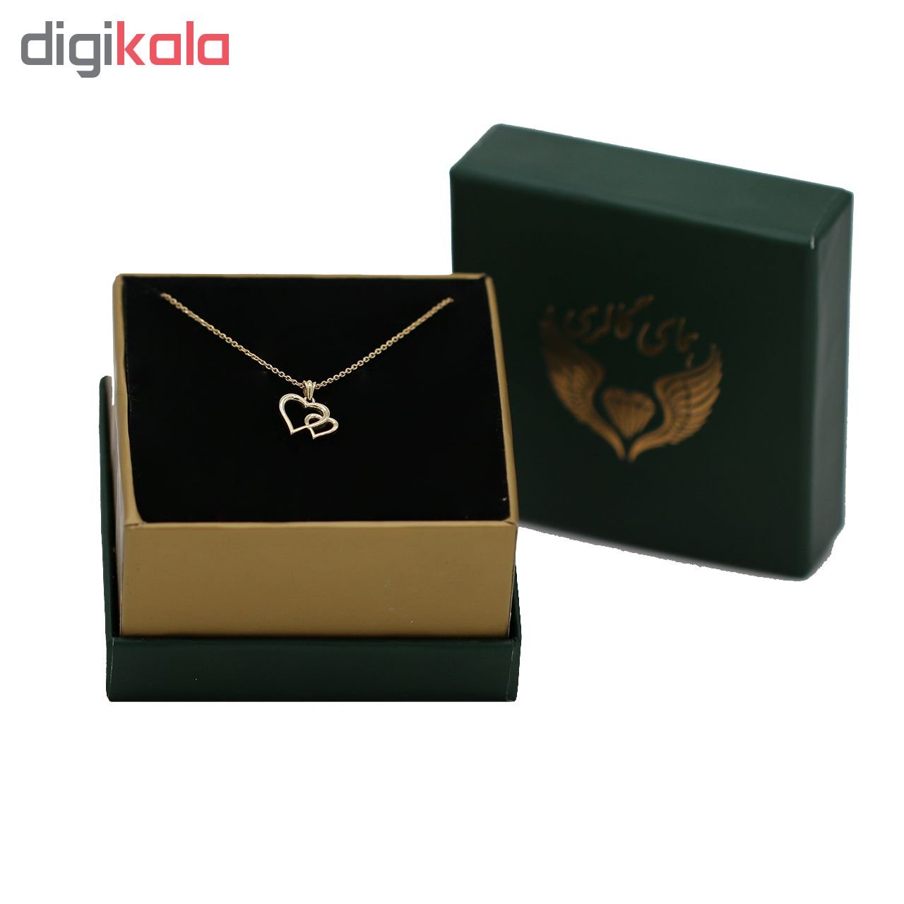 گردنبند طلا 18 عیار زنانه همای گالری مدل 3598001 — تصویر 5 از 7