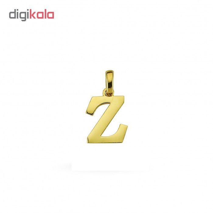 آویز گردنبند طلا 18 عیار نیکان زر مدل GM120 — تصویر 2 از 4