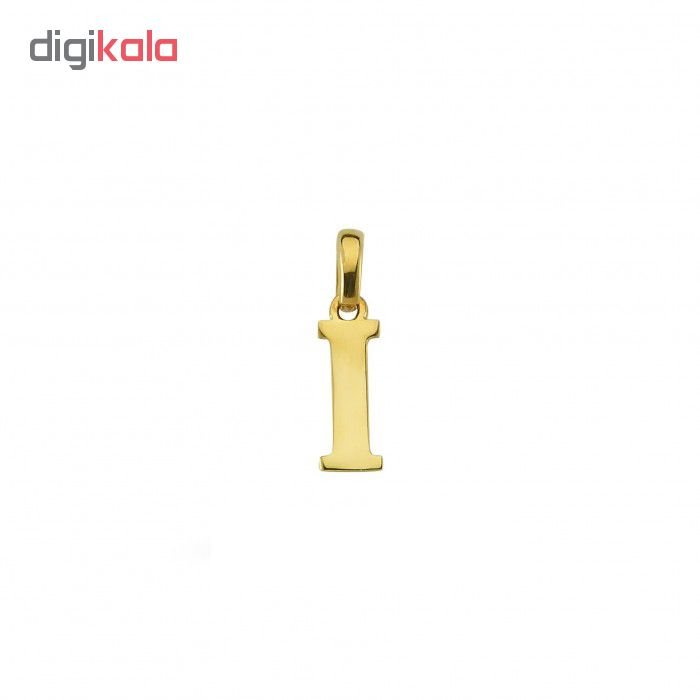 آویز گردنبند طلا 18 عیار نیکان زر مدل GM109 — تصویر 2 از 3