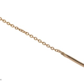 گوشواره طلا 18 عیار درنیکا مدل De5018 — تصویر 4 از 4