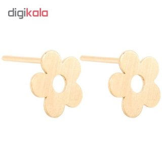 گوشواره طلا 18 عیار زنانه آریاگلد مدل R259 — تصویر 3 از 3