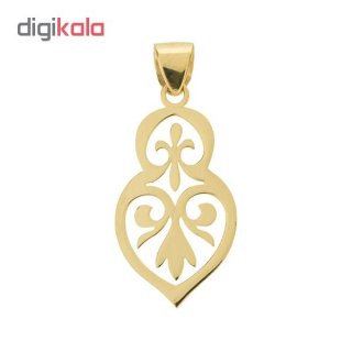 آویز گردنبند طلا 18 عیار زنانه کد DG023 — تصویر 2 از 2