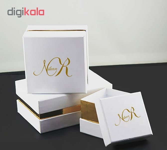 گردنبند طلا 18 عیار نیکان زر مدل GG104 — تصویر 2 از 4