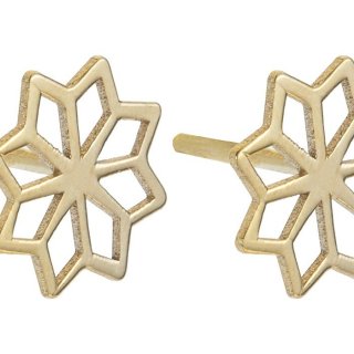 نیم ست طلا 18 عیار زنانه رزا مدل SG63 — تصویر 7 از 7
