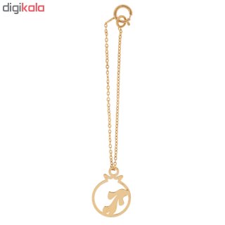 آویز ساعت طلا 18 عیار زنانه طرح انار کد SG406 — تصویر 2 از 2