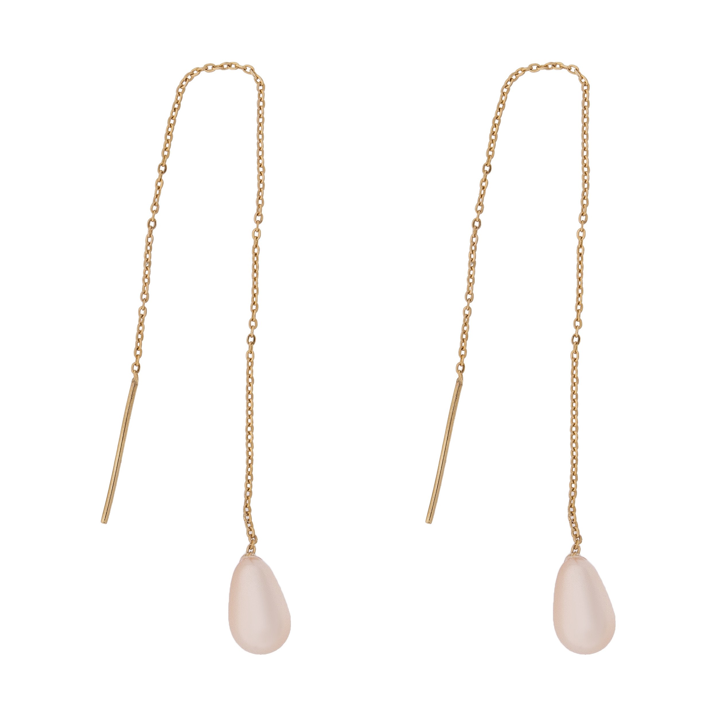 گوشواره طلا 18 عیار مدل De5027 — تصویر 1 از 4