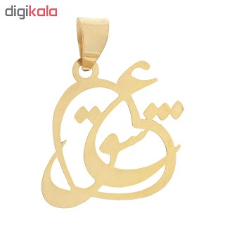 آویز گردنبند طلا 18عیار زنانه طرح عشق کد SG215 — تصویر 2 از 2