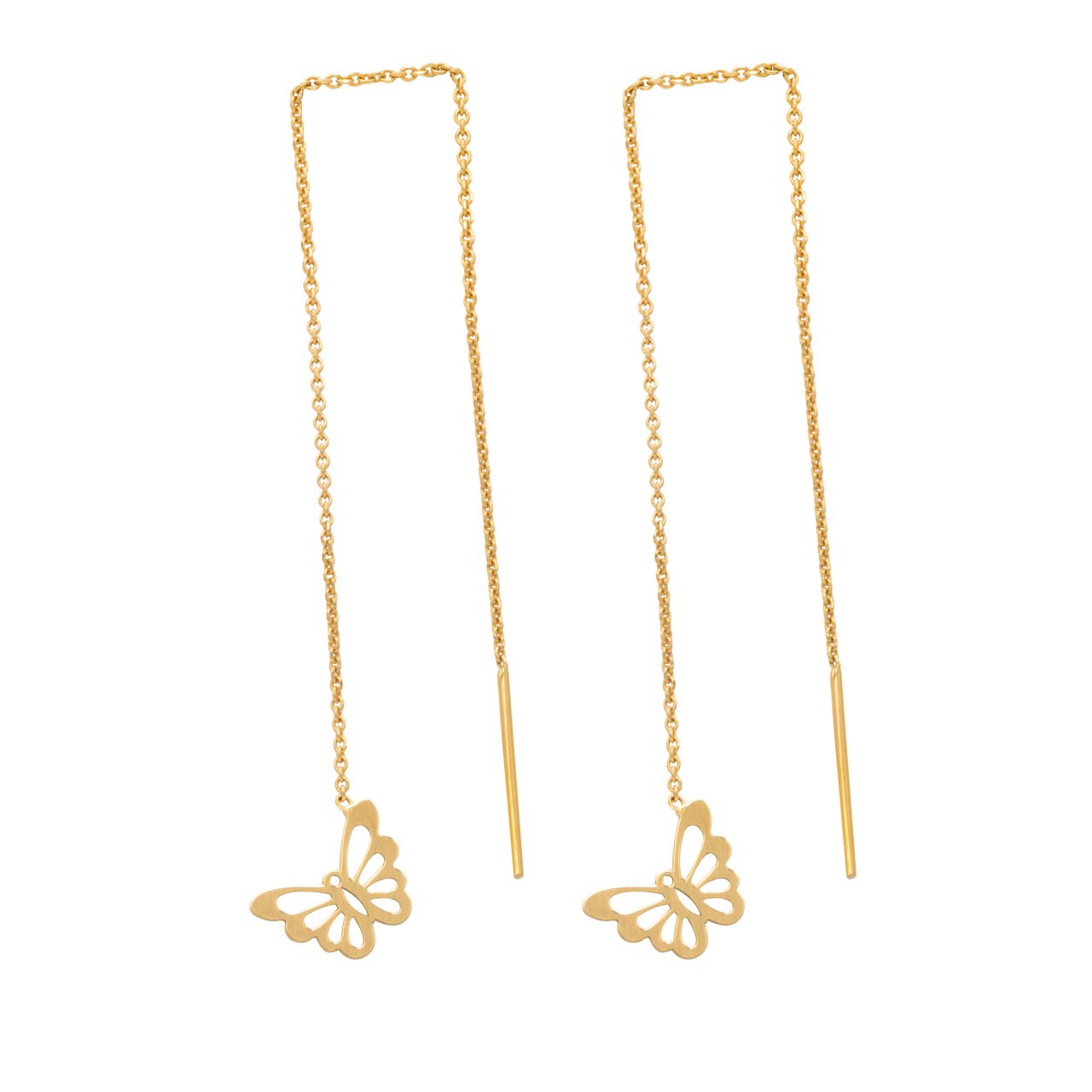 گوشواره طلا 18 عیار سپیده گالری کد SE0024 — تصویر 1 از 4