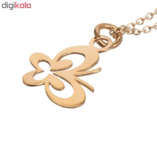 آویز ساعت طلا 18 عیار زنانه طرح پروانه کد SG320 — تصویر 3 از 3