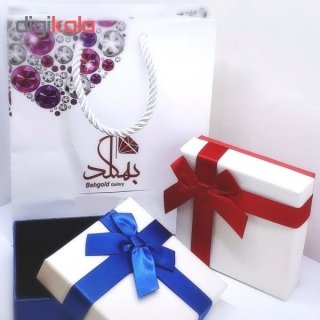 آویز گردنبند طلا 18 عیار بهگلد طرح قلب — تصویر 3 از 3