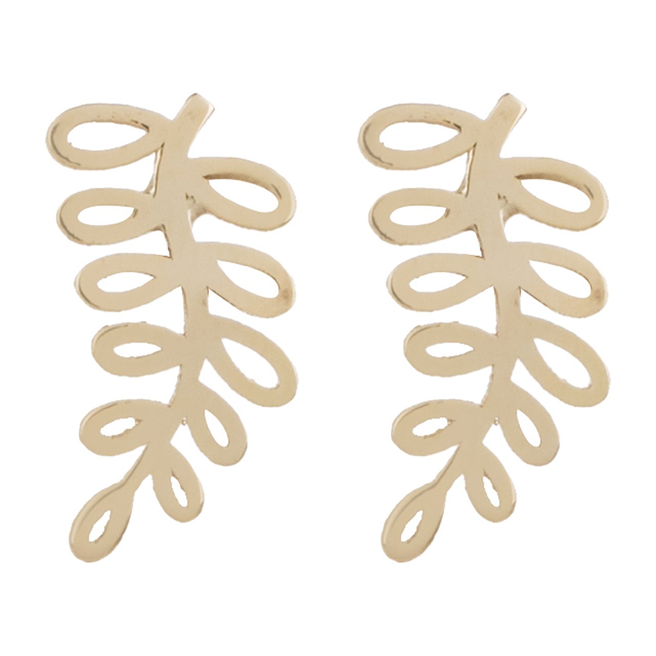 گوشواره طلا 18 عیار زنانه درنیکا مدل De5010 — تصویر 1 از 4