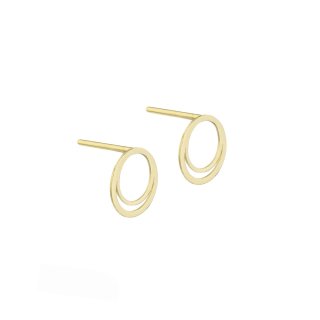 گوشواره طلا 18 عیار زنانه مدل GE003 — تصویر 2 از 2