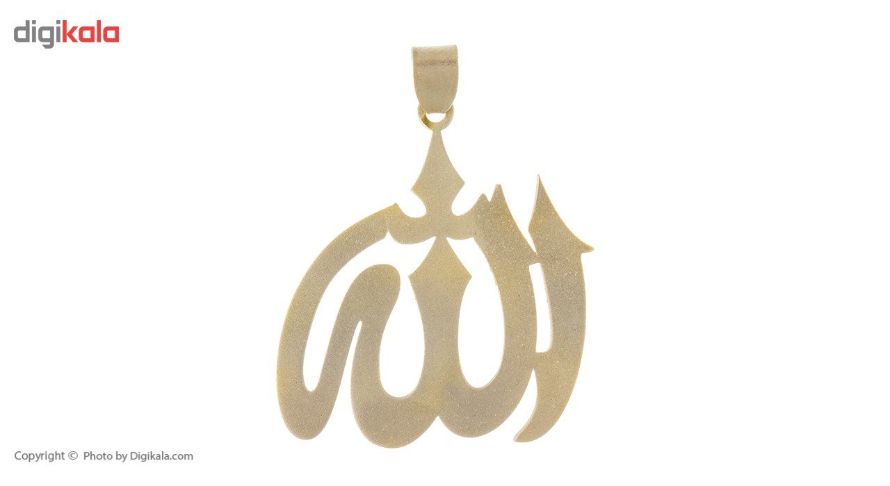 آویز گردنبند طلا 18 عیار پندار گلد مدل AG42 — تصویر 2 از 3