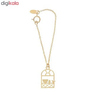 آویز ساعت طلا 18 عیار زنانه کد SG498 — تصویر 2 از 2