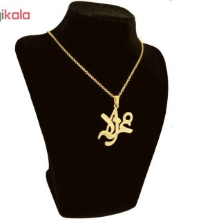 گردنبند طلا 18 عیار زنانه طرح غزاله کد UN0030 — تصویر 3 از 3