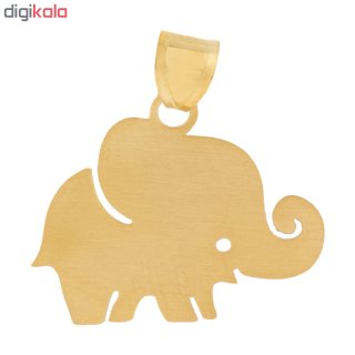 آویز گردنبند طلا 18عیار زنانه طرح فیل کد SG279 — تصویر 2 از 2