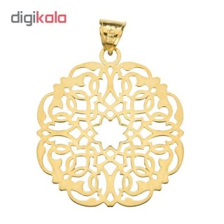 آویز گردنبند طلا 18 عیار زنانه کد DG019 — تصویر 2 از 2