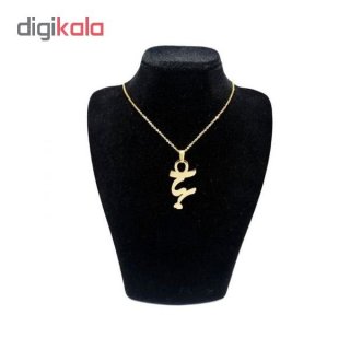 گردنبند طلا 18 عیار زنانه طرح بهاره کد DY120-023 — تصویر 2 از 2