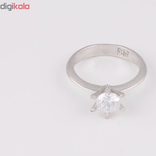 انگشتر طلا 18 عیار زنانه کد G548 — تصویر 4 از 4