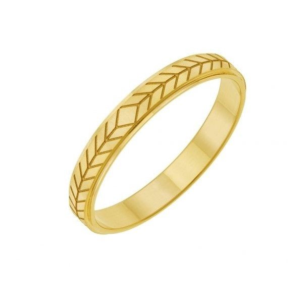 انگشتر طلا 18 عیار زنانه قیراط کد GH5630 — تصویر 1 از 3