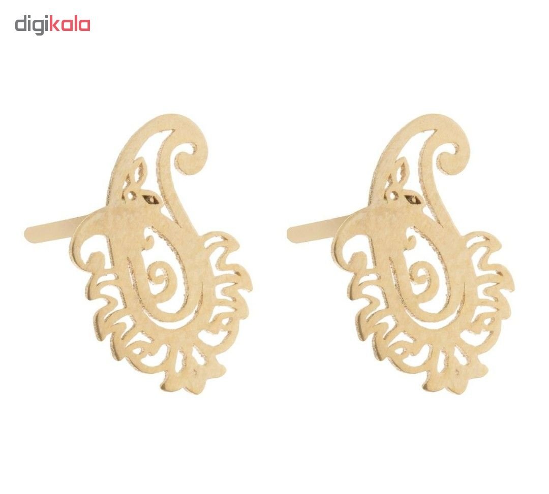 نیم ست طلا 18عیار زنانه الین گلد گالری کد 7800s — تصویر 5 از 6