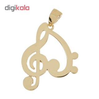 آویز گردنبند طلا 18 عیار زنانه مدل DG070 — تصویر 2 از 2
