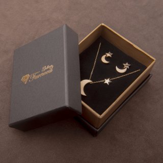 نیم ست طلا 18 عیار زنانه گالری فرنود کد NM002 — تصویر 3 از 3