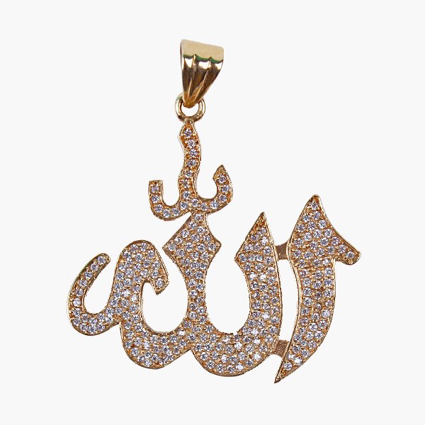 آویز گردنبند طلا 18 عیار زنانه  مدل PT100 — تصویر 1 از 2