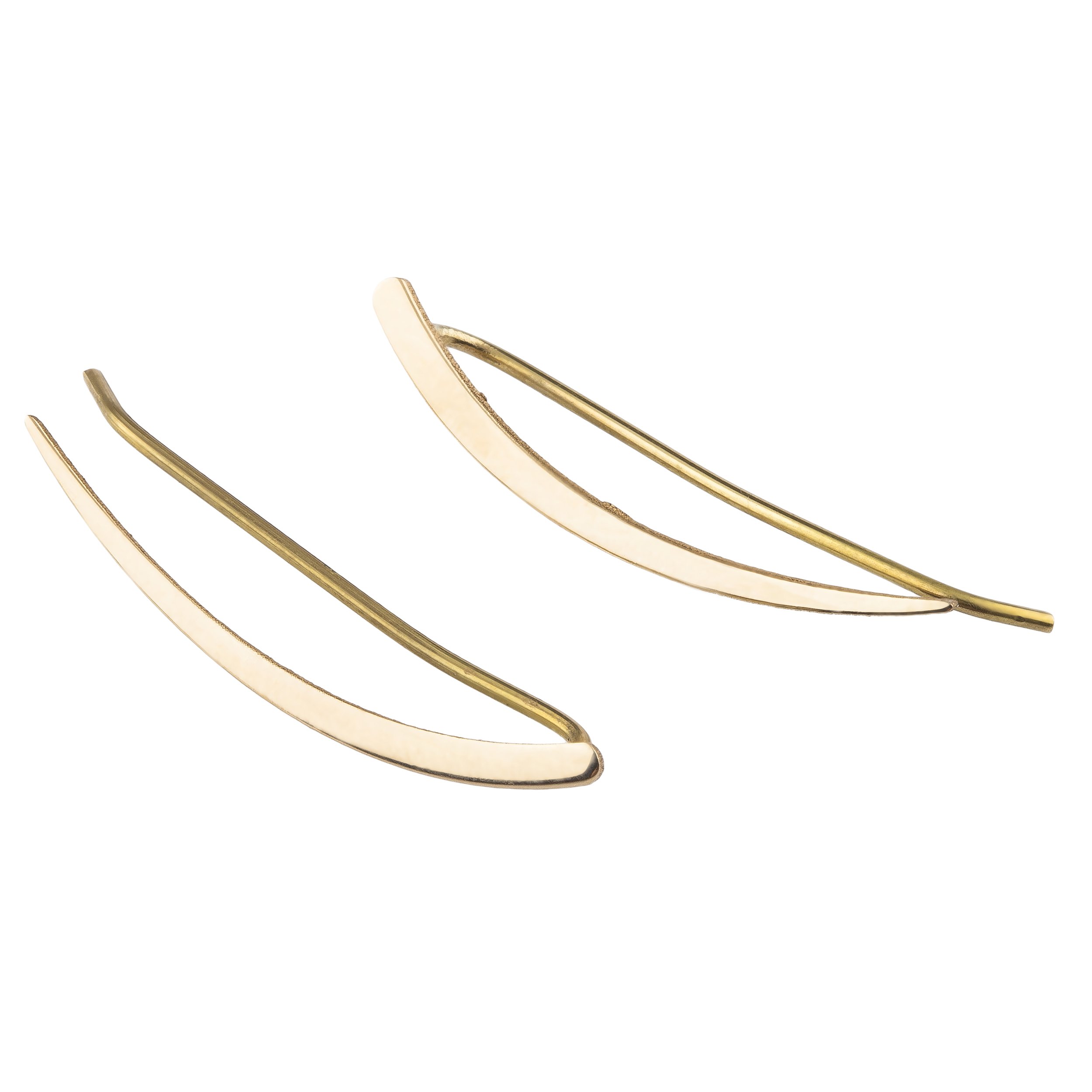 گوشواره طلا 18عیار کد E1001 — تصویر 1 از 4