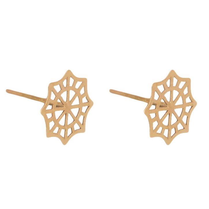 نیم ست طلا 18 عیار زنانه مدل هشت ضلعی کد S2063 — تصویر 4 از 5