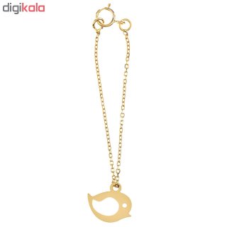 آویز ساعت طلا 18 عیار زنانه طرح پرنده کد SG408 — تصویر 2 از 2