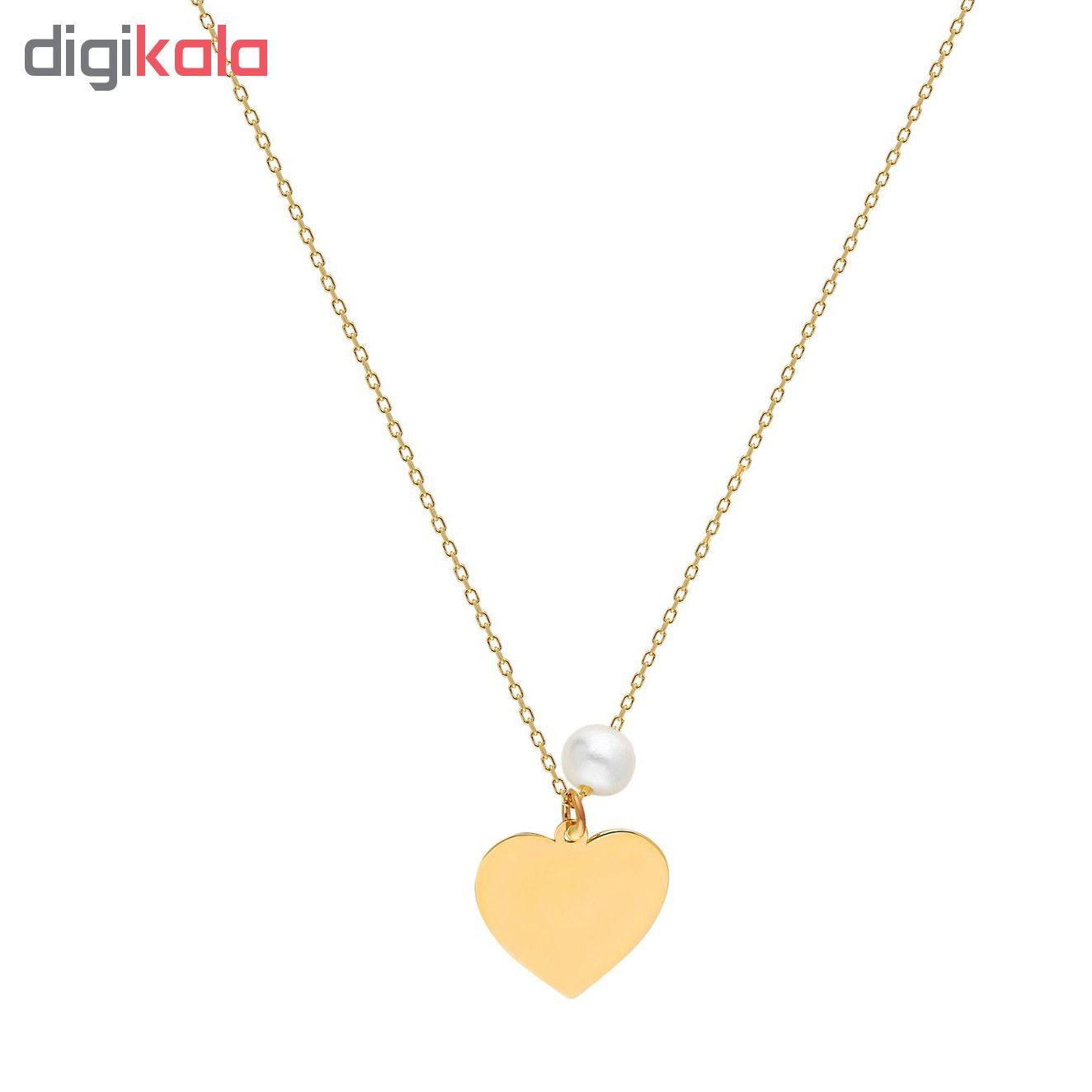 گردنبند طلا 18 عیار نیکان زر مدل GG153 — تصویر 2 از 3