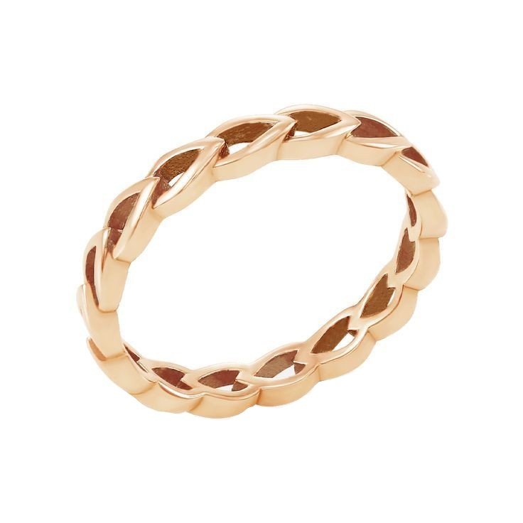 انگشتر طلا 18 عیار زنانه قیراط طرح اشک کد GH5782 — تصویر 1 از 3