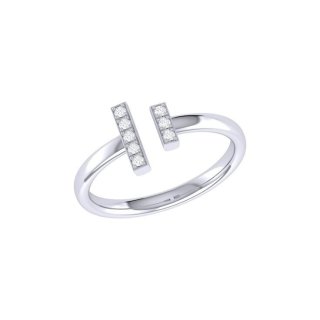 انگشتر طلا 18 عیار زنانه قیراط کد GH2803 — تصویر 3 از 3